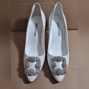 Manolo Blahnik wedding heels